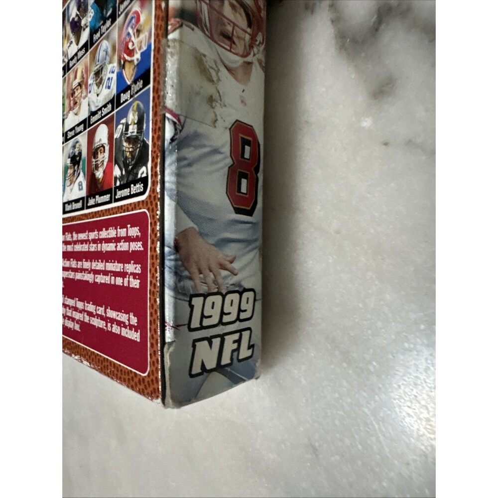 1999 Topps Steve Young Action Flats Figure & Card NEW factory sealed‎ - Picture 6 of 8